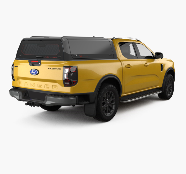 Hard Top Rhinoman in Alluminio Monoblocco "XPEDITION" per Ford Ranger e Ford Raptor D/C Doppia Cabina (T9) 2023+