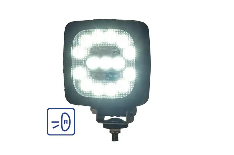 Faro da lavoro LED R23 1000 lm, 12 W, 12/24 V, cavo 1,5 m – Horpol – immagine 2