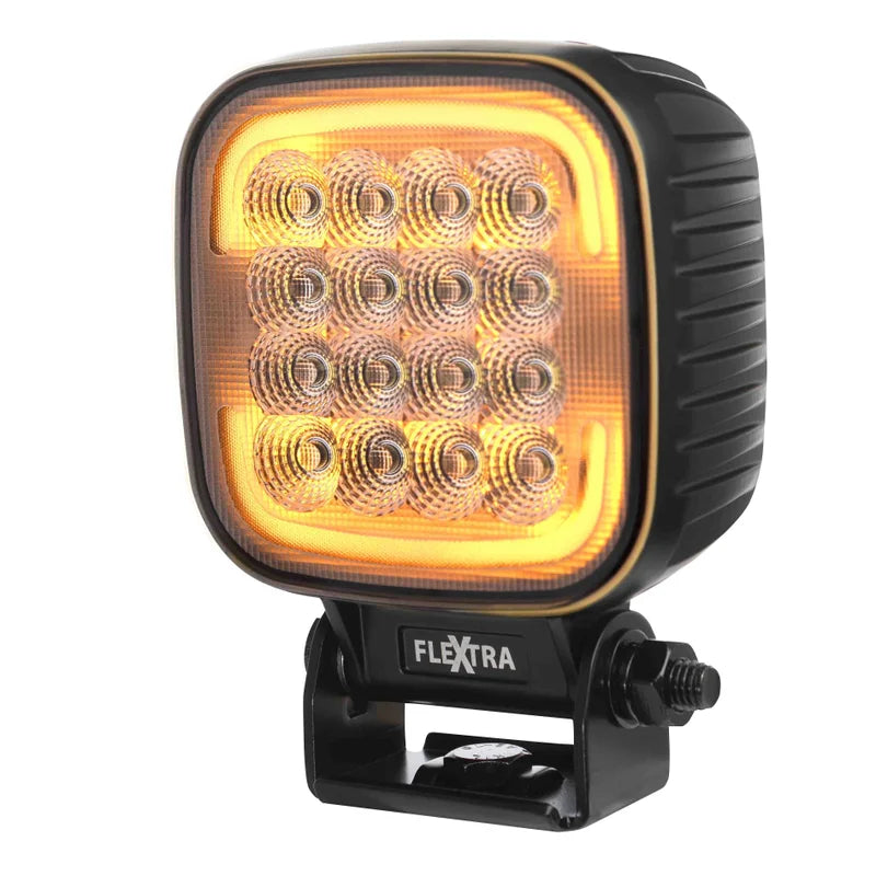 TRALERT - fanale da lavoro quadrupla a LED con fanale di posizione 9-36v
