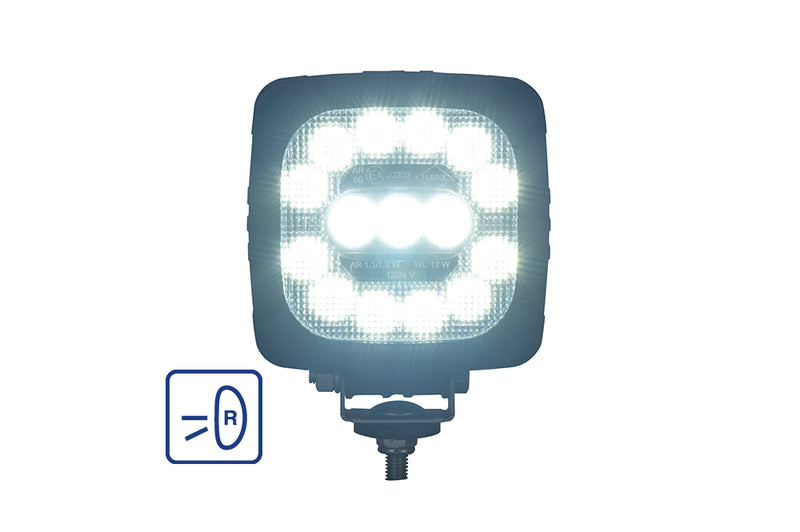 Horpol - LED R23 Faro da lavoro 1000lm / 12W / 12/24v / 1,5m.