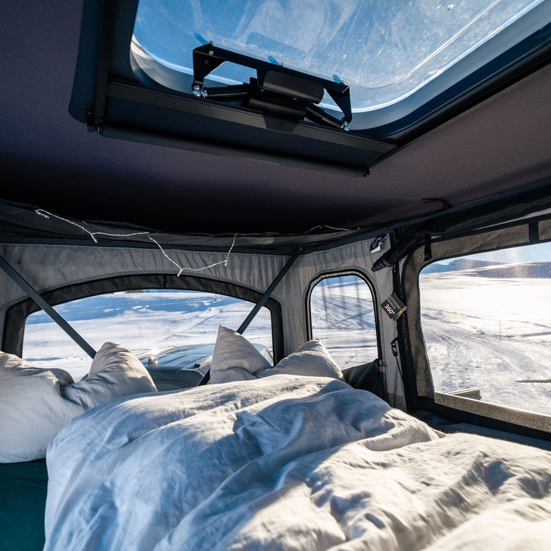 AutoHome Air-Sky 360 Tenda da Tetto Rigida Small - Nero