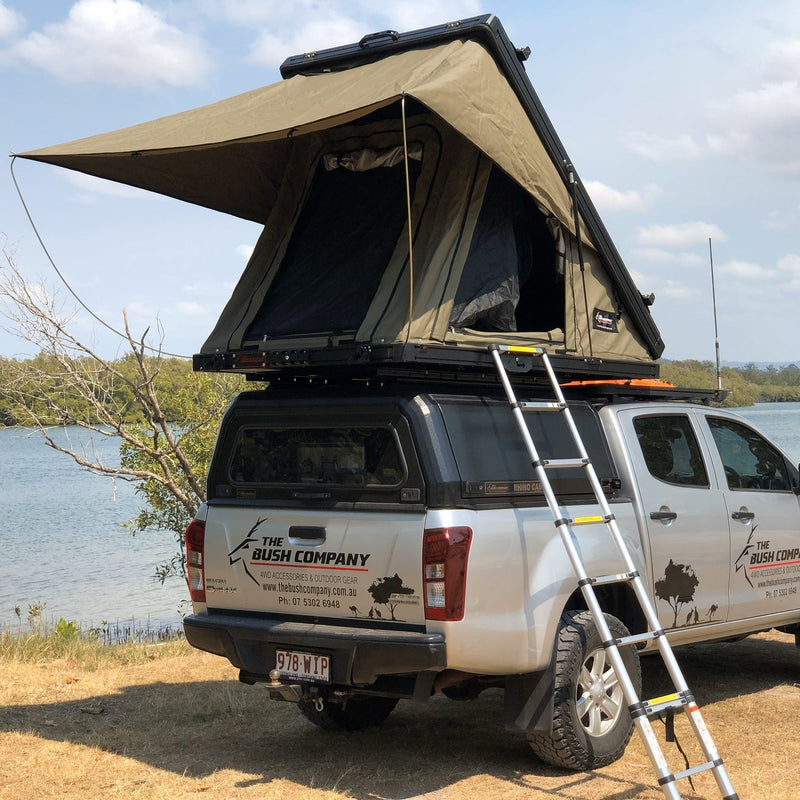 The Bush Company Tenda da tetto Ax27 Clampshell Rooftop tent