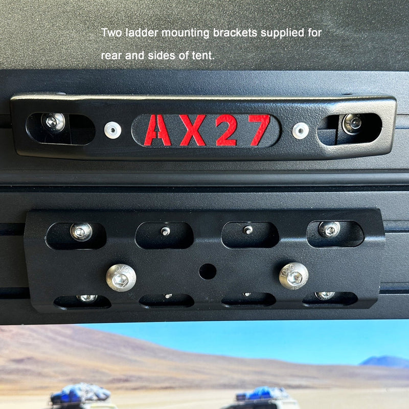 The Bush Company Tenda da tetto Ax27 Clampshell Rooftop tent