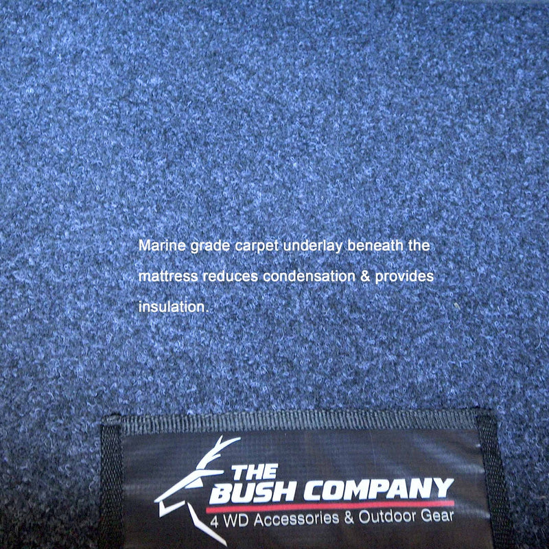 The Bush Company Tenda da tetto Ax27 Clampshell Rooftop tent