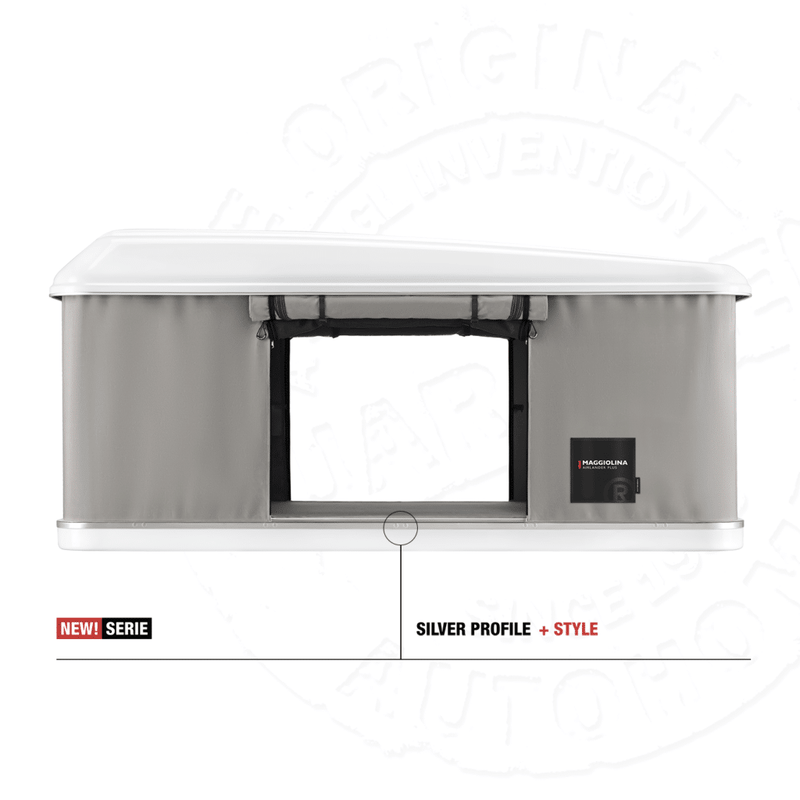 AutoHome Maggiolina Airlander Plus Tenda da Tetto Rigida Medium - Carbon