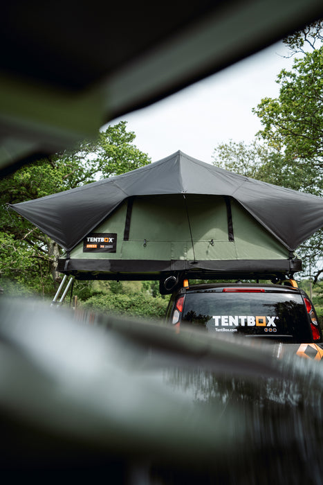 TentBox Lite 2.0 – Tenda da tetto compatta e completa - Sunset - Copertura morbida