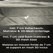 Materasso memory foam 7 cm della Themis | Horntools