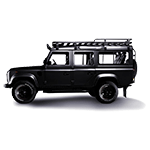 LAND ROVER DEFENDER 340-DEFENDER 110 TD5 Piastra paramotore anteriore