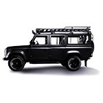 LAND ROVER DEFENDER 345-DEFENDER 110 Piastre paramotore ammortizzatori posteriori (2uni) – immagine 3