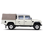 LAND ROVER DEFENDER 350-DEFENDER 130 Piastre paramotore ammortizzatori posteriori (2uni) – immagine 2