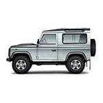 LAND ROVER DEFENDER 339-DEFENDER 90 Piastre paramotore ammortizzatori posteriori (2uni) (AVVISO N. 6)