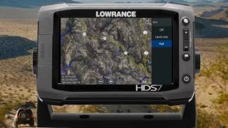 LOWRANCE FULL GPS - LIVE SERIES - Lowrance HDS-7 Live - Multifunction off-road FULL GPS