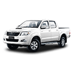 TOYOTA HILUX KUN25/26 SERIES VIGO 2005-16 75-PROTEGGI. Differenziale posteriore. Serie HILUX (AVVISO N.6)