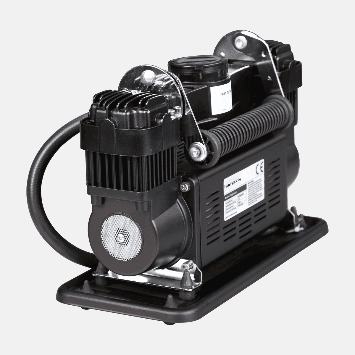Compressore Horntools bicilindro 150 l/min 8 bar 24 V