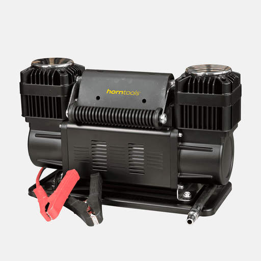Compressore Horntools Hercules I bicilindro 300 l/min 8 bar 24 V