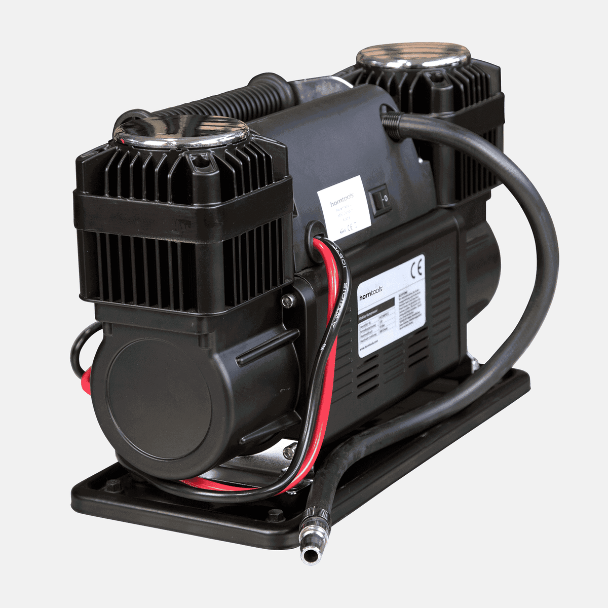 Compressore Horntools Hercules I bicilindro 300 l/min 8 bar 24 V