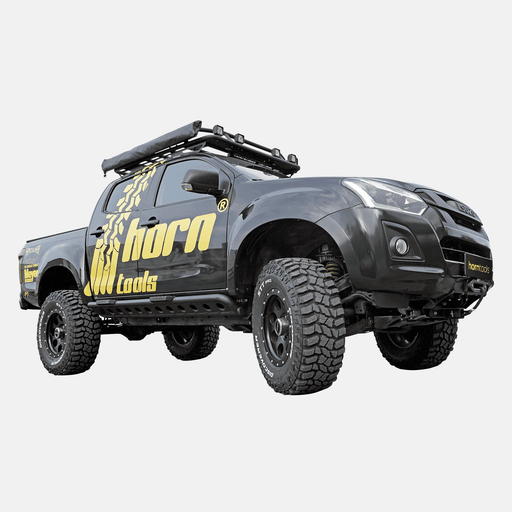 Rockslider Horntools Lapis in alluminio – Isuzu D-Max 2012–2020