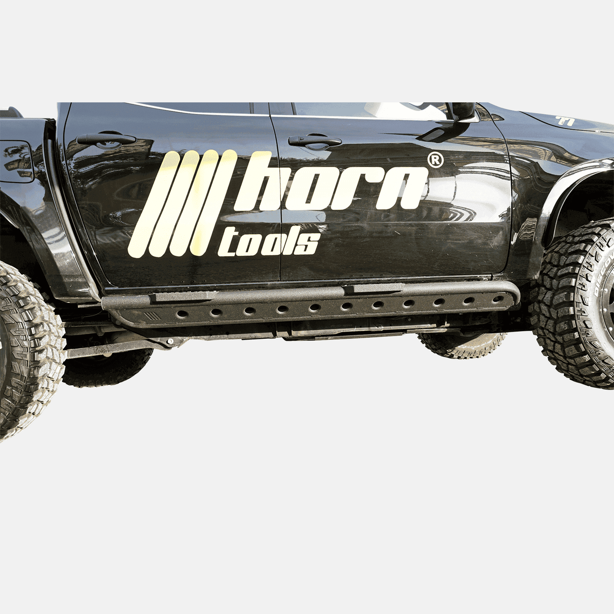 Rockslider Horntools Lapis in alluminio – Isuzu D-Max 2012–2020