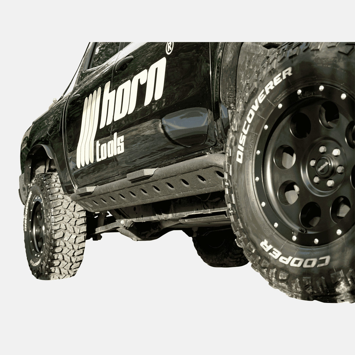 Rockslider Horntools Lapis in alluminio – Isuzu D-Max 2012–2020