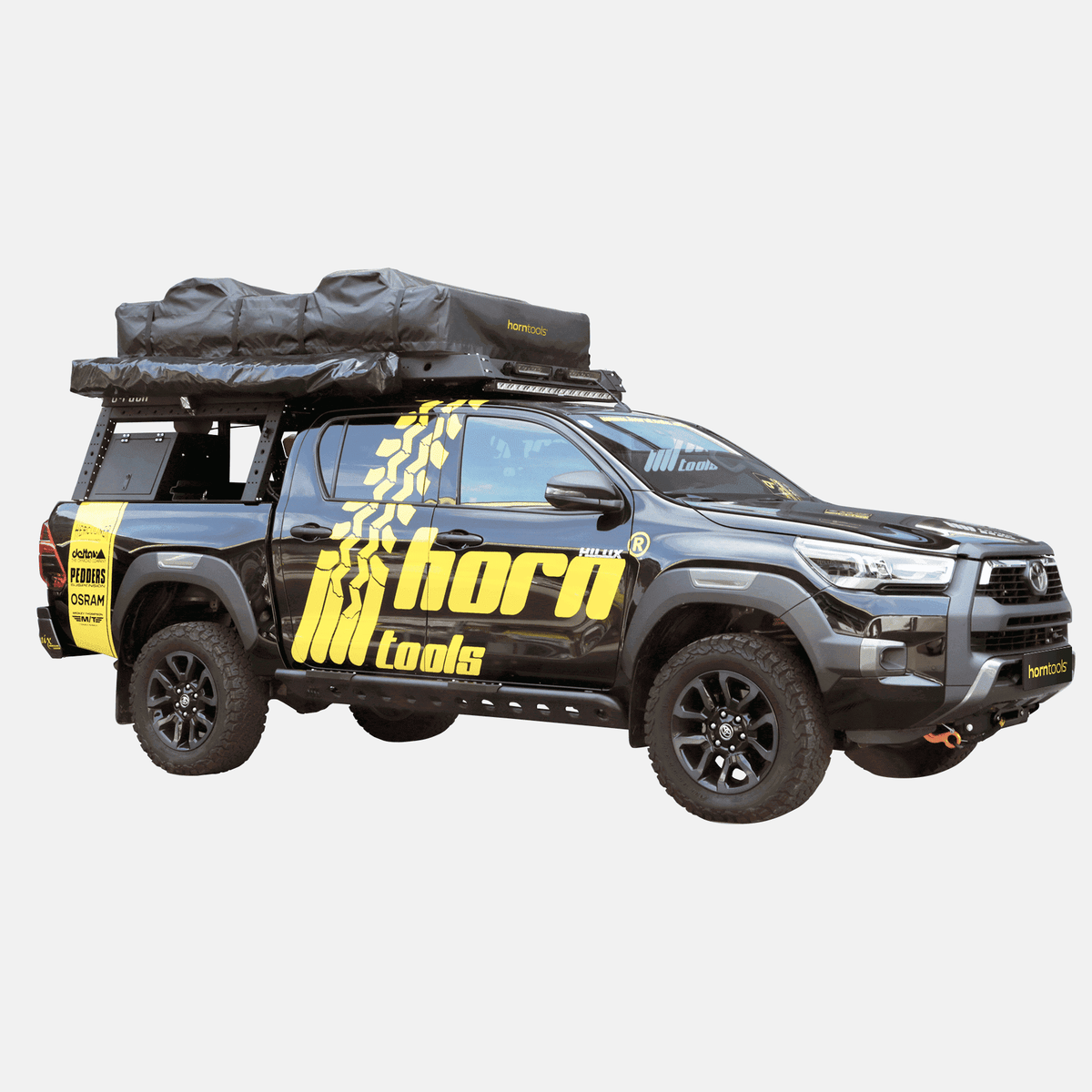 Rockslider Horntools Lapis in alluminio – Toyota Hilux dal 2016