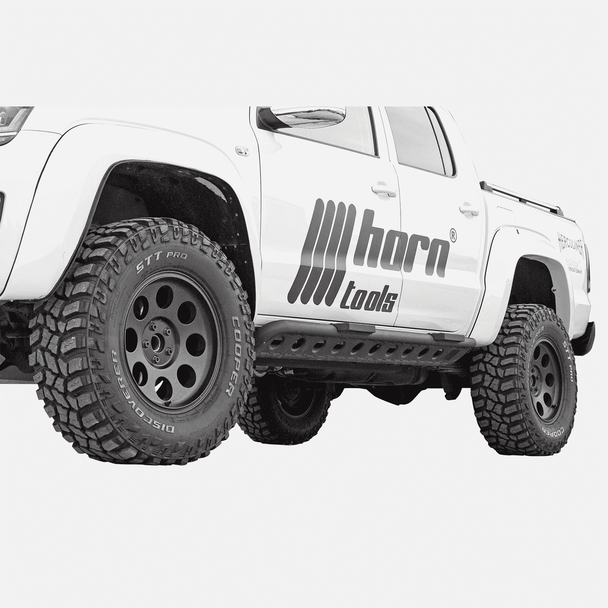 Rockslider Horntools Lapis in alluminio – VW Amarok 2010–2020