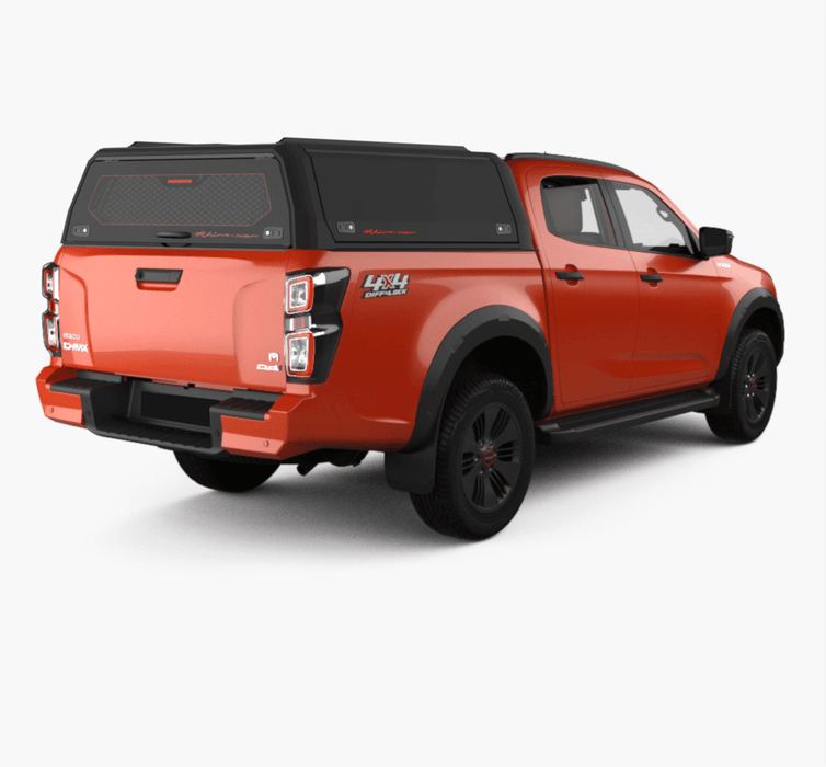 Hard Top RHINOMAN in Alluminio Monoblocco "XPEDITION" per Isuzu D-Max  D/C Doppia Cabina (Gen7) 2022+