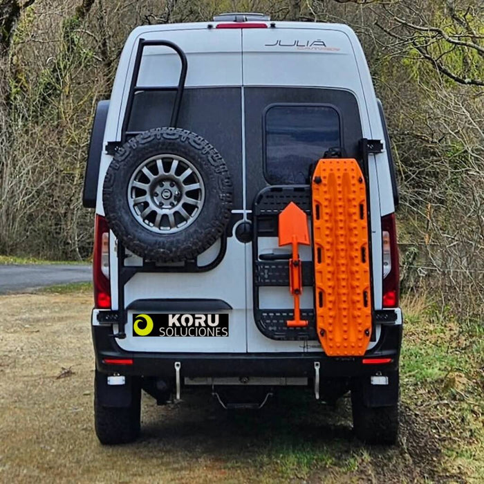 Koru  Soluciones Supporto singolo per piastra da sabbia (alluminio)