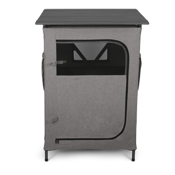 Kampa Hollow Cupboard armadio, Slimchef Kitchen cucina da campeggio ed Earthease Trolley carrello pieghevole