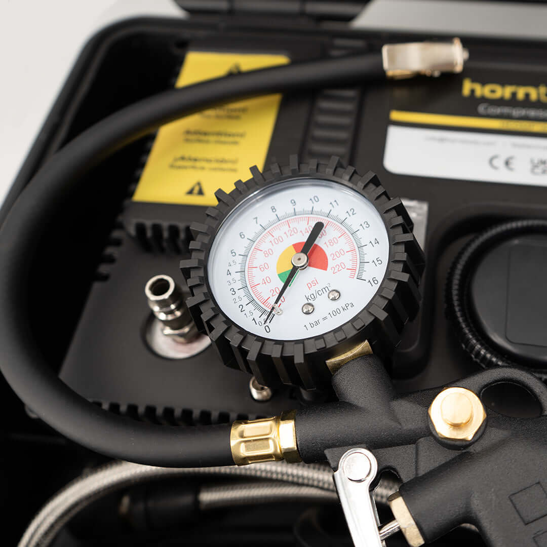 Compressore Horntools Compressor Box 12 V 150 l/min in valigia