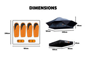 TentBox Lite XL Tenda da tetto - Sunset Copertura morbida