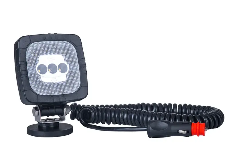 Faro da lavoro LED a base magnetica 1000 lm, 12 W, 12/24 V, cavo 8 m – Horpol