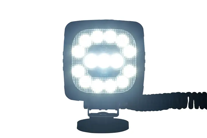 Faro da lavoro LED a base magnetica 1000 lm, 12 W, 12/24 V, cavo 8 m – Horpol – immagine 2