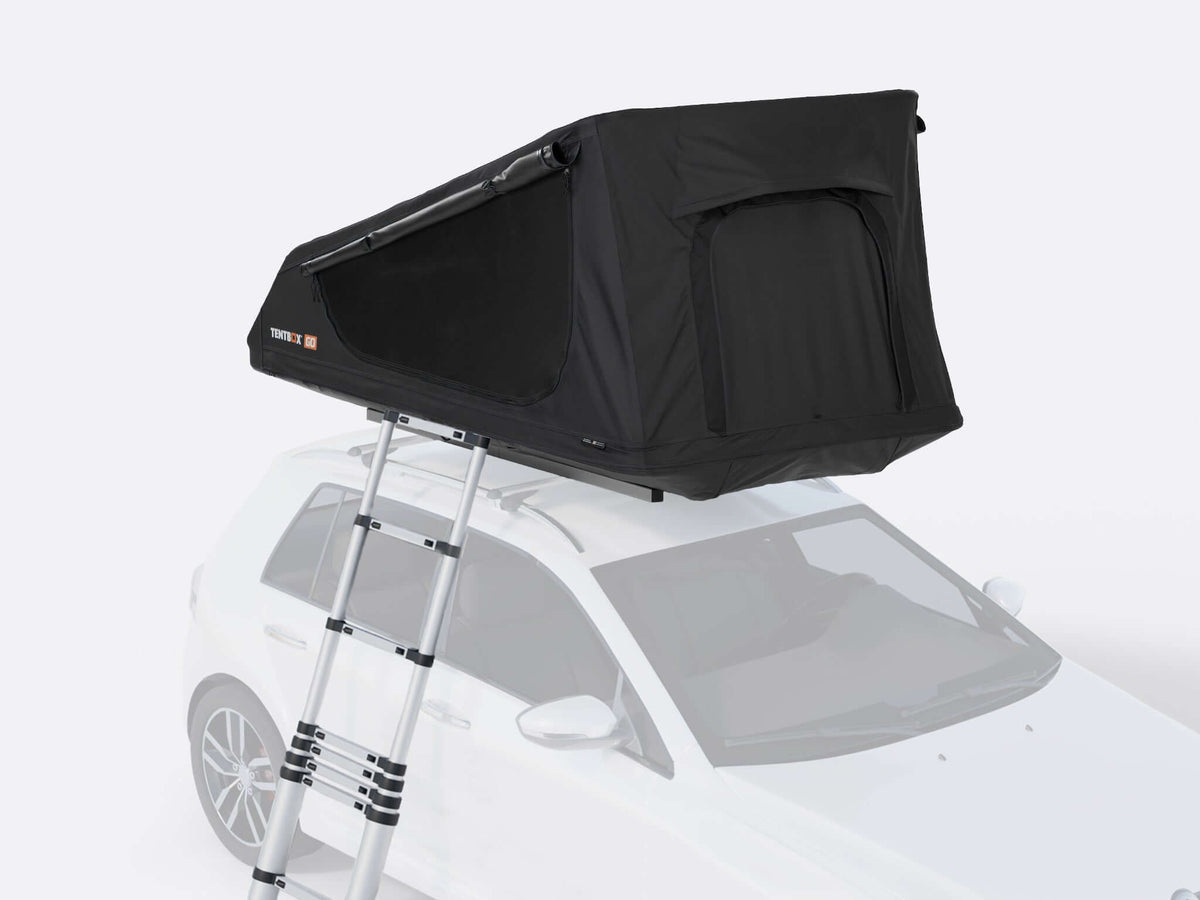 TentBox GO - Tenda da tetto a copertura morbida blu scuro