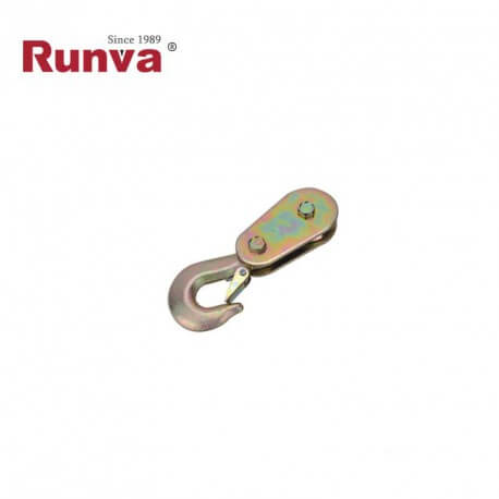 Runva puleggia di rinvio con gancio per verricelli 2000-3500 lbs (907-1588 kg)