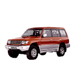 MITSUBISHI PAJERO V20-50 1992-98 203 Montero/Pajero II V20 Front Skid Plate for WINCH Bumper