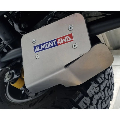 Protezioni ammortizzatori posteriori Almont4WD 6 mm – Ford Bronco Wildtrak / Badlands 2023> – codice PDFBRS6
