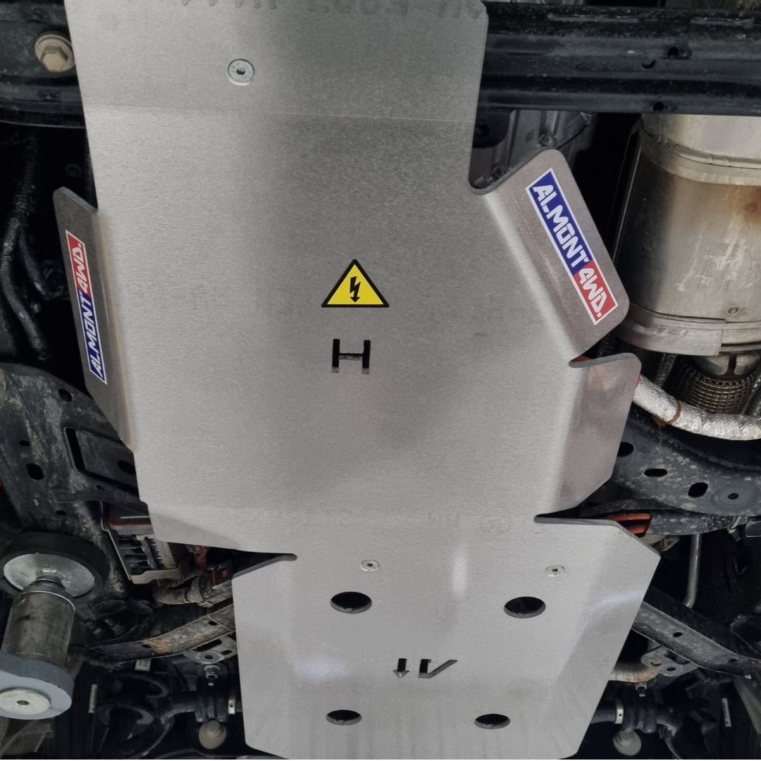 Protezione cambio e riduttore Almont4WD 8 mm – Ford Ranger PX4 PHEV Stormtrak ibrida 2025> – codice PDFRB28HYBRID