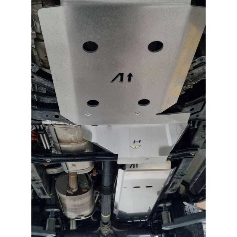 Protezione cambio e riduttore Almont4WD 8 mm – Ford Ranger PX4 PHEV Stormtrak ibrida 2025> – codice PDFRB28HYBRID – foto 2