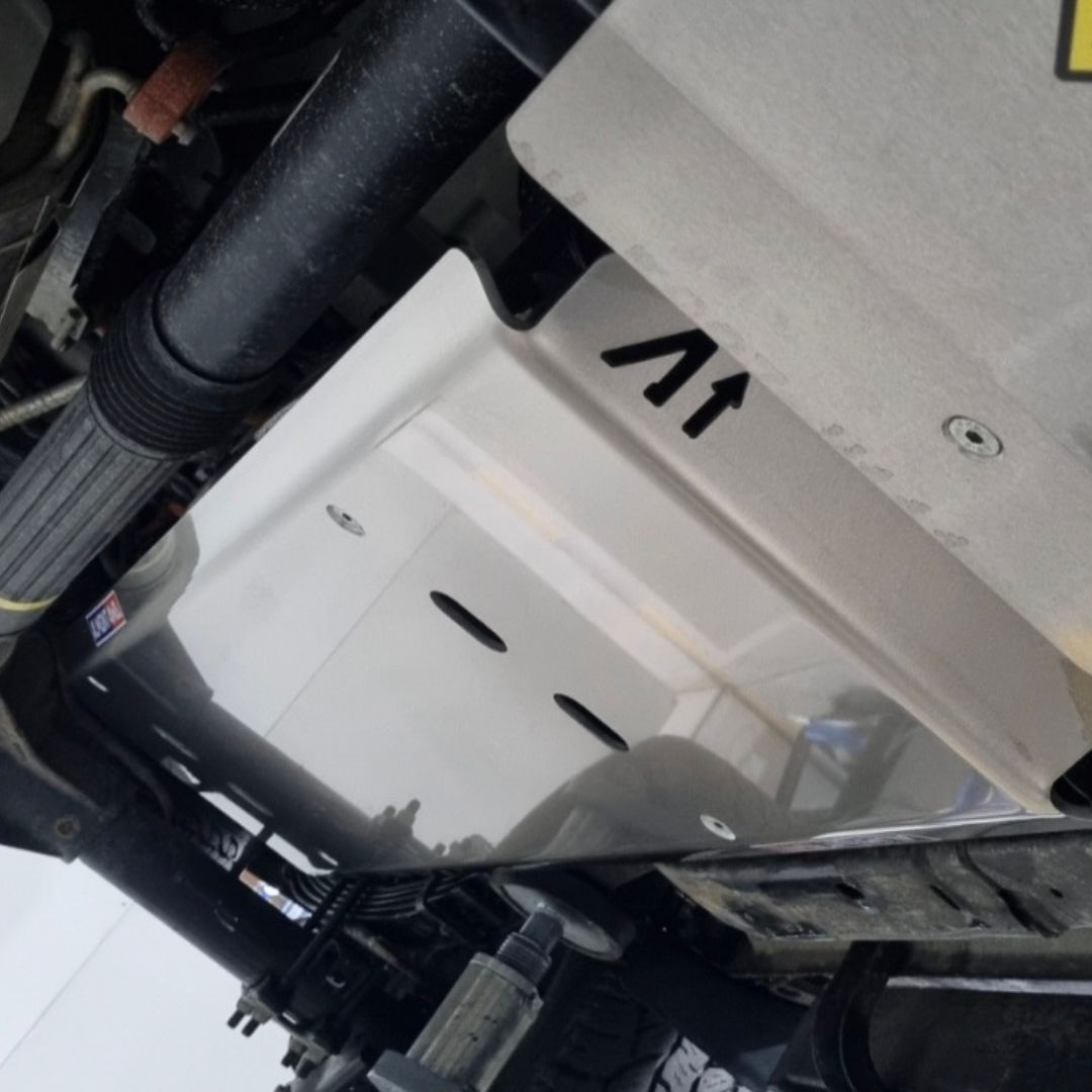 Protezione serbatoio carburante e canister Almont4WD 6 mm – Ford Ranger PX4 PHEV Stormtrak ibrida 2025> – codice PDFRD6HYBRID