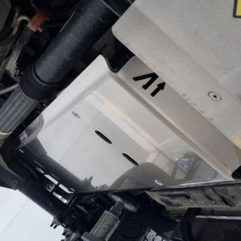 Protezione serbatoio carburante e canister Almont4WD 6 mm – Ford Ranger PX4 PHEV Stormtrak ibrida 2025> – codice PDFRD6HYBRID