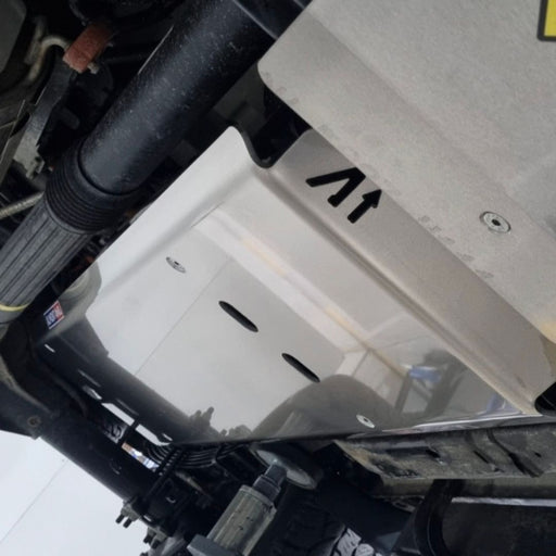Protezione serbatoio carburante e canister Almont4WD 6 mm – Ford Ranger PX4 PHEV Stormtrak ibrida 2025> – codice PDFRD6HYBRID