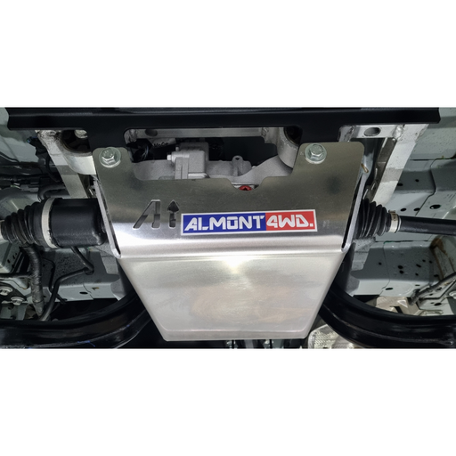 Protezione differenziale posteriore Almont4WD 6 mm – Ford Transit Custom V710 4x4 2024> – codice PDFTCDIF6