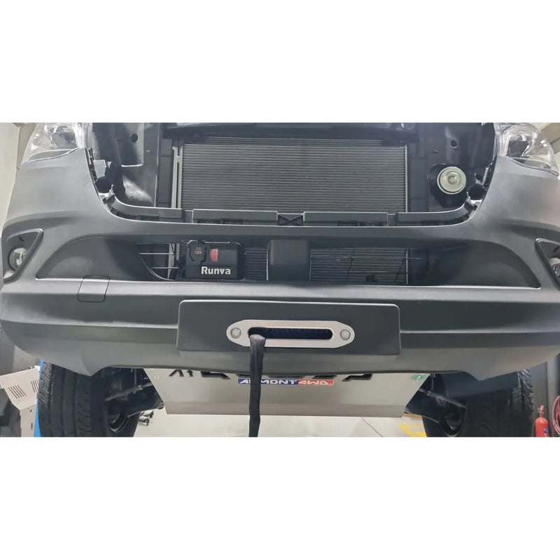 Supporto verricello Almont4WD in acciaio F105 6 mm – Mercedes-Benz Sprinter W907 4x4 e 4Matic 2019> – codice WBMB967 – foto 4