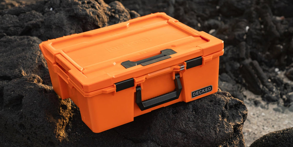 Valigetta stagna DECKED Halfrack 32 arancione