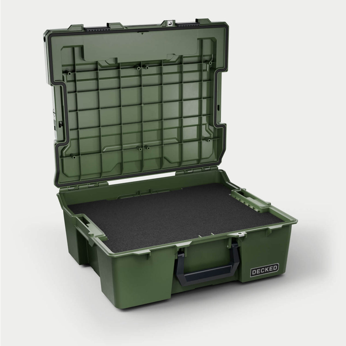 Valigetta stagna DECKED Halfrack 32 verde