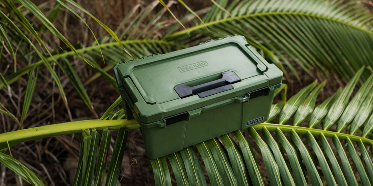 Valigetta stagna DECKED Sixer 16 verde