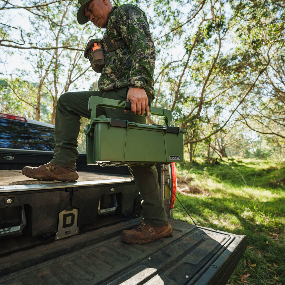 Valigetta stagna DECKED Sixer 16 verde