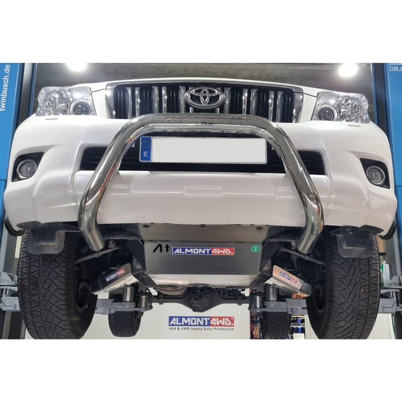Kit protezioni bracci anteriori Almont4WD 6 mm – Toyota Land Cruiser J120 KDJ120 / KDJ125 2002-2009 e FJ Cruiser – codice PDT12AS6