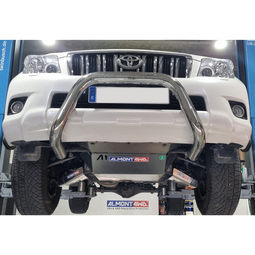 Kit protezioni bracci anteriori Almont4WD 6 mm – Toyota Land Cruiser J120 KDJ120 / KDJ125 2002-2009 e FJ Cruiser – codice PDT12AS6