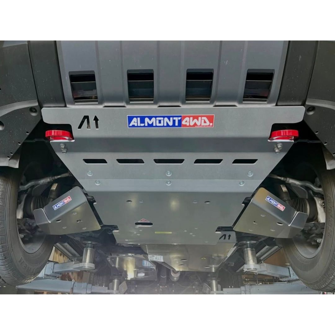 Kit protezioni bracci anteriori Almont4WD 6 mm – Toyota Land Cruiser J250 2024> – codice PDT25AS6